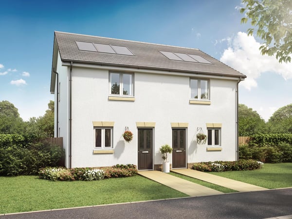 2 bedroom mid terrace with allocated parking - Image 1