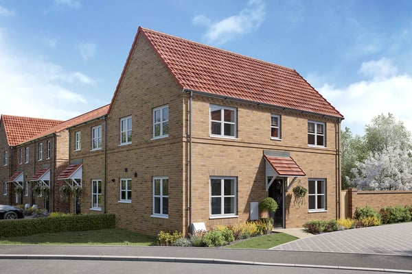 3 bedroom semi-detached corner plot with a South East facing garden - Image 1