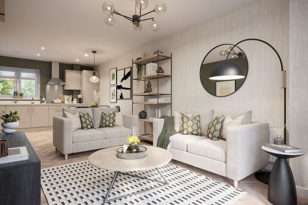 2 bedroom apartment with open plan layout - Image 1