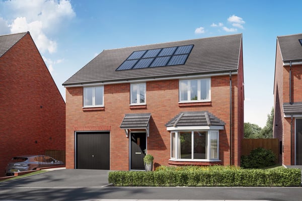 4 bedroom detached with integral garage & driveway - Image 1