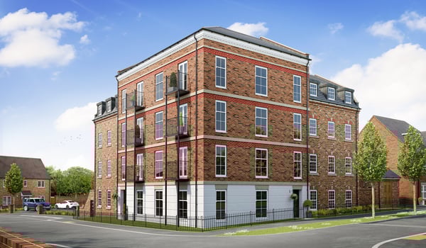 2 bedroom apartment with open plan kitchen/living - Image 1