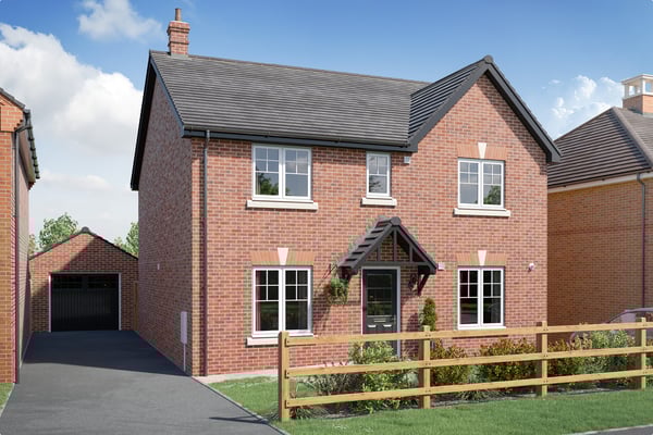 4 bedroom detached with a detached single garage - Image 1