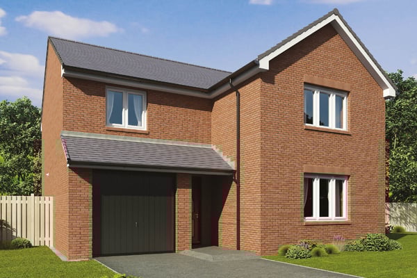 4 bedroom detached with an integrated garage - Image 1