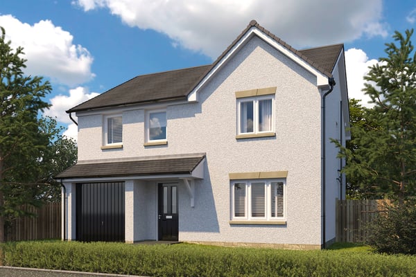 4 bedroom detached with driveway and integrated garage - Image 1