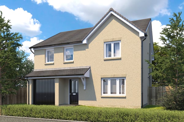 4 bedroom detached with driveway and integrated garage - Image 1
