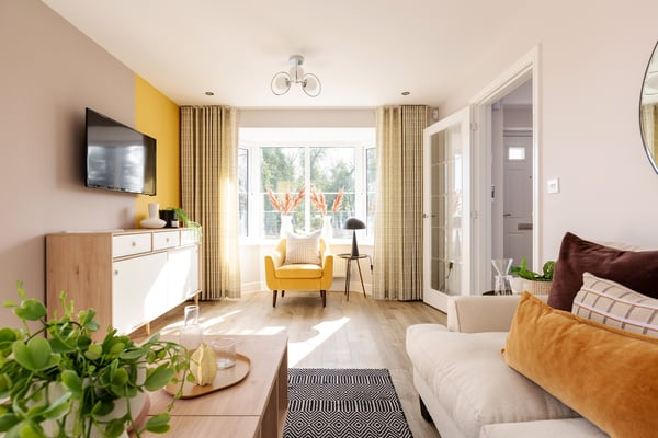 3 bedroom detached with a garage and two parking spaces - Image 1