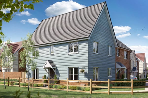 3 bedroom semi-detached with views of green open space - Image 1