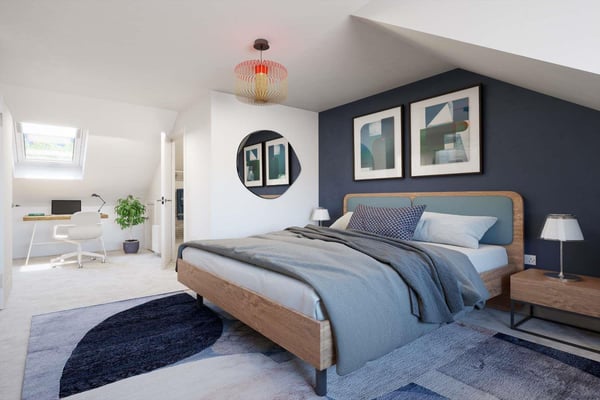 3 bedroom townhouse with impressive second floor bedroom - Image 1