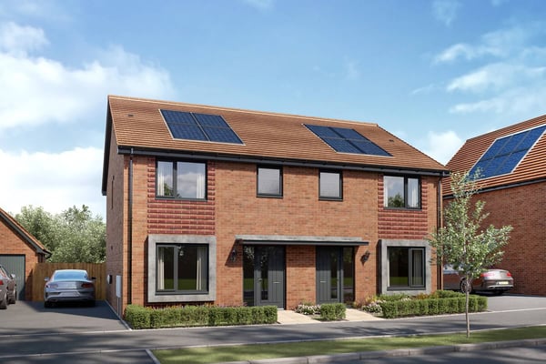 3 bedroom semi-detached with your interior design choices - Image 1
