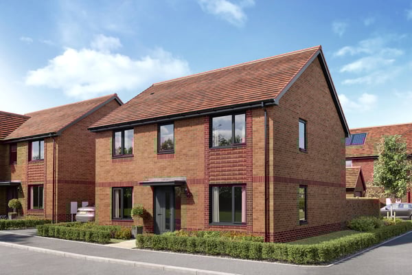 4 bedroom detached with a private study & utility area - Image 1