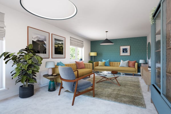 4 bedroom detached with single garage & driveway parking - Image 1