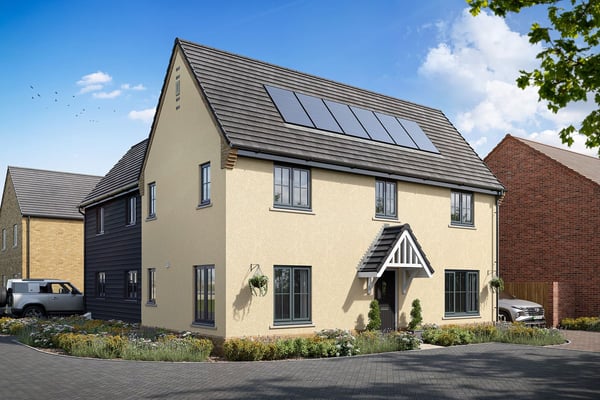 4 bedroom detached with open space views - Image 1