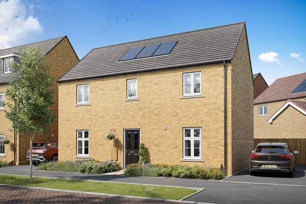 4 bedroom detached with a garage & driveway - Image 1
