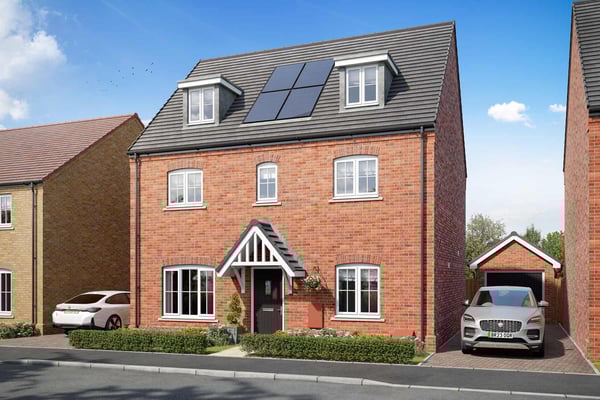 5 bedroom detached with garage and driveway parking - Image 1