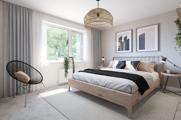 4 bedroom detached with a single garage & 2 parking spaces - Image 1