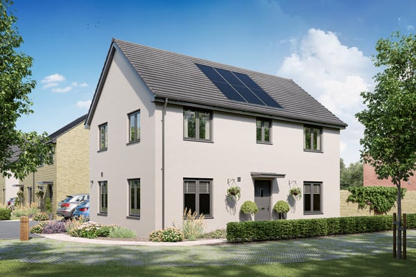 4 bedroom detached with sunny west facing garden - Image 1