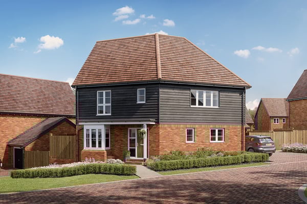 3 bedroom detached with garage and overlooking green space - Image 1
