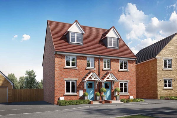 3 bedroom semi-detached with double doors to the garden - Image 1