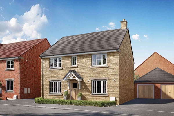 4 bedroom detached with end of private road location - Image 1