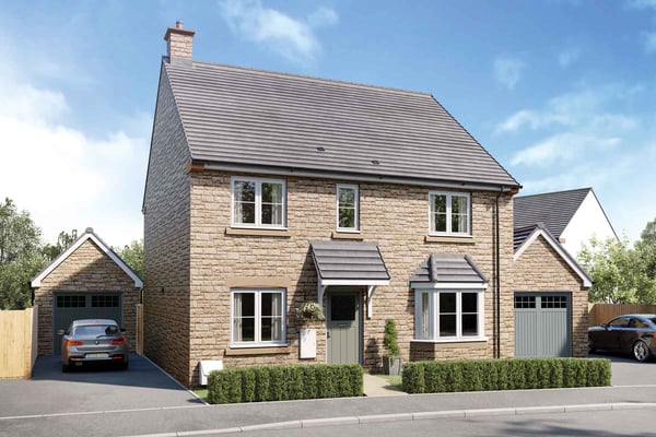4 bedroom detached with south facing garden - Image 1