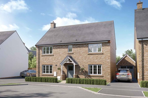 4 bedroom detached with south facing garden - Image 1