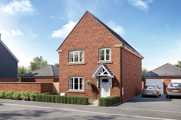 4 bedroom detached with South facing garden - Image 1