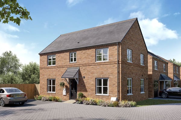 4 bedroom detached with single garage - Image 1