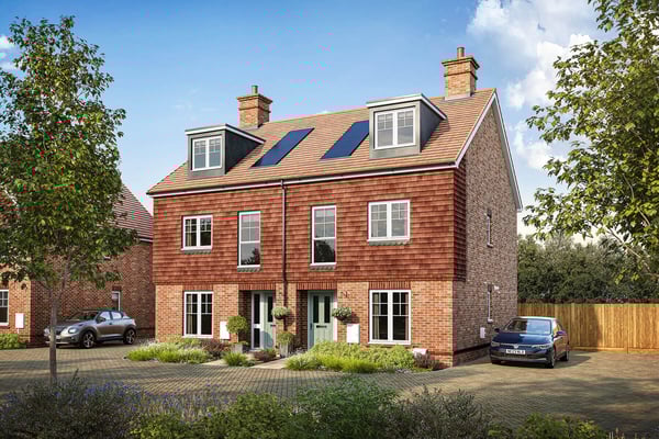 3 bedroom semi-detached with second floor study  - Image 1