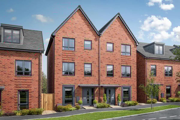 3 bedroom mid terrace with car port and allocated parking space - Image 1